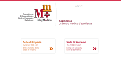 Desktop Screenshot of magmedica.it