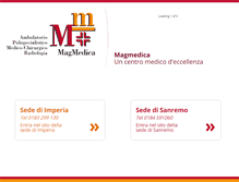 Tablet Screenshot of magmedica.it